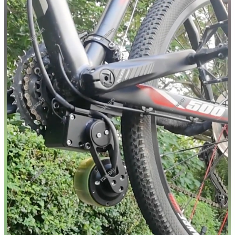 Mountain Biking Kit - マウンテンバイクブースター、自転車を電動化するためのアクセサリー、バッテリーなし、自転車電動アシストキット、DC 48V 350W
