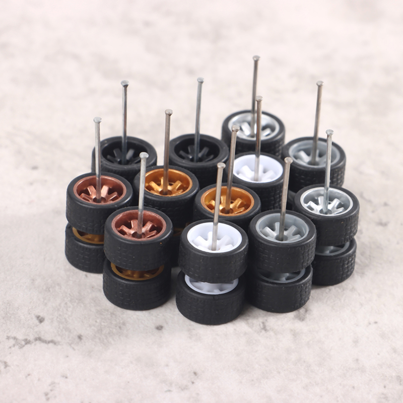 Tire Insert Foam - 1/64 ホイールモデルカーホイール Hotwheels 用ゴムタイヤモデルモデルカー修正部品おもちゃパワー RefitCar モデル部品セット