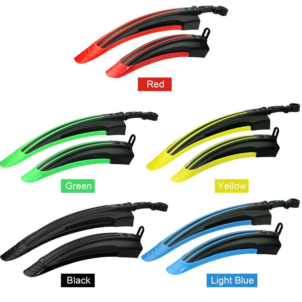 Mountain Biking Stuff - マウンテンバイクのフロントとリアのマッドガードウィングセット,サイクリング用品,マウンテンバイク,自転車,2個
