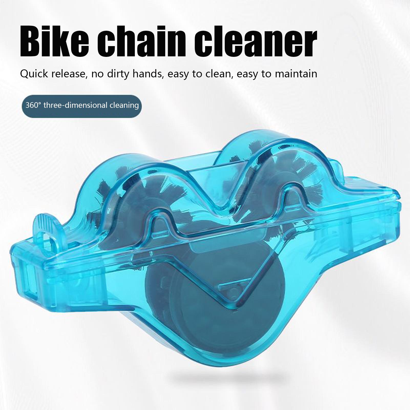 Mountain Biking Kit - サイクリングチェーンクリーナーキット サイクルチェーンスクラバー クリーニングツール ポータブルクリーニングツール ロードマウンテンフィットネス用バイクアクセサリー