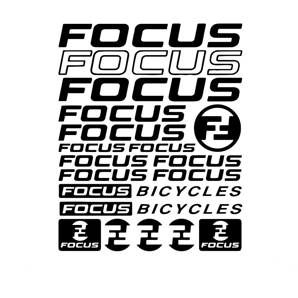 Mountain Biking Kit - 車のステッカー パーソナリティ自転車フレーム ビニール デカール フォーカス自転車フレーム セット
