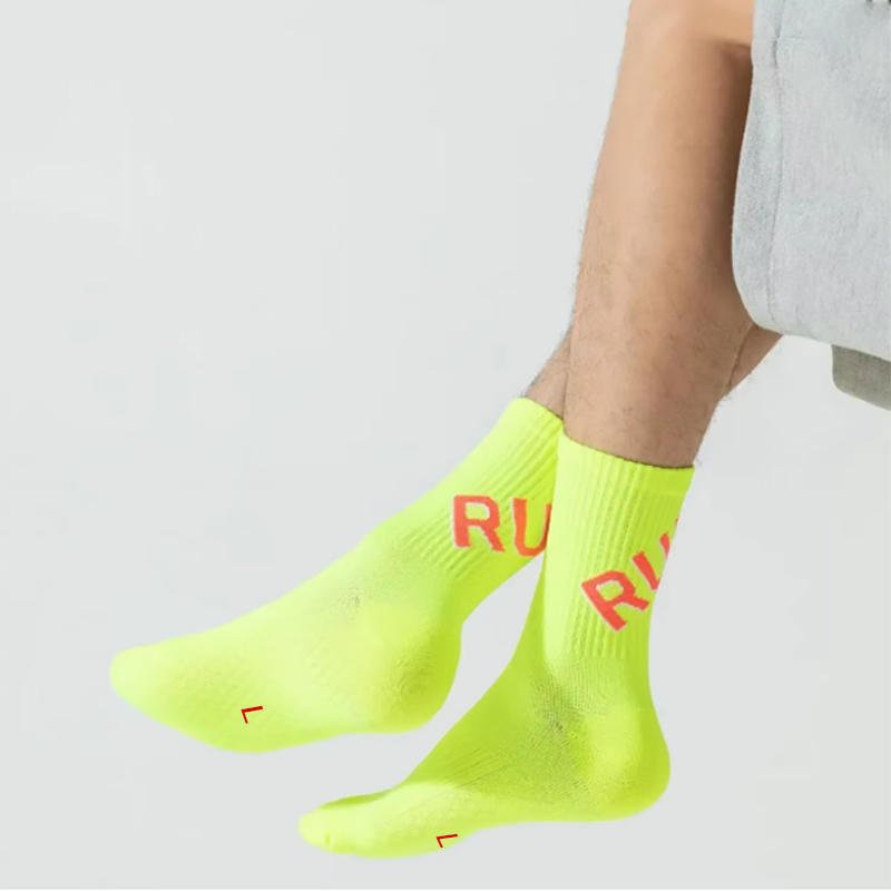 男女兼用ランニングソックス1組、ショート丈タオル底スポーツソ - Mountain Biking Socks のレビューと価格
