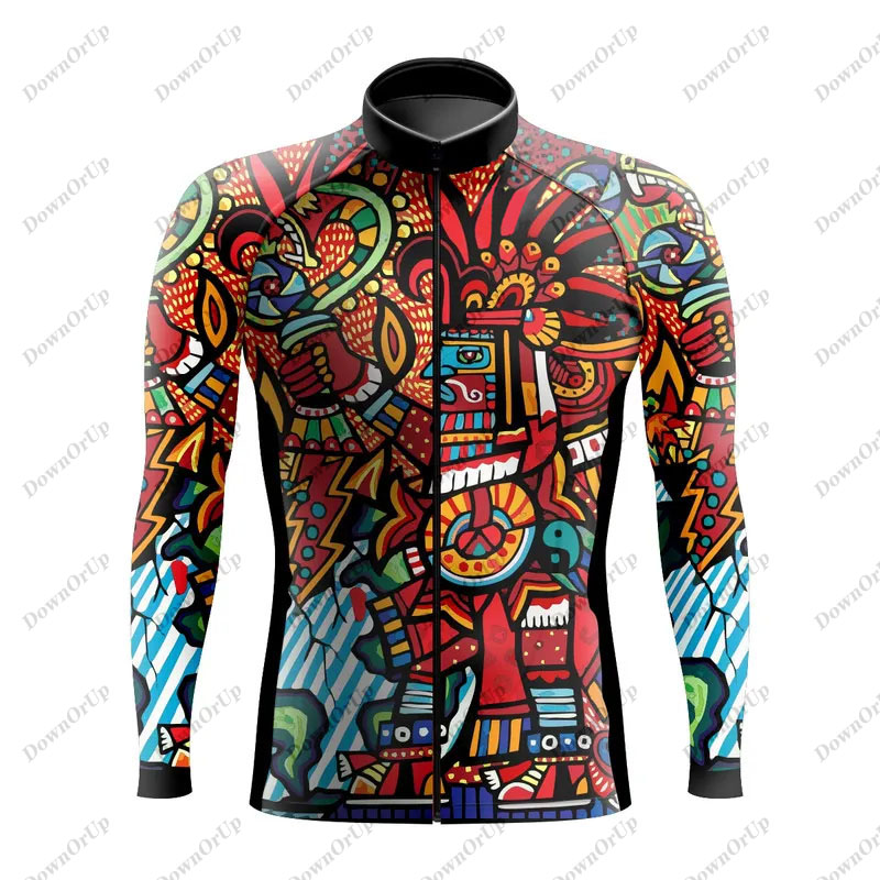 男性用長袖サイクリングジャージ,プロの衣類,ropa,azt - Mountain Biking New Mexico のレビューと価格