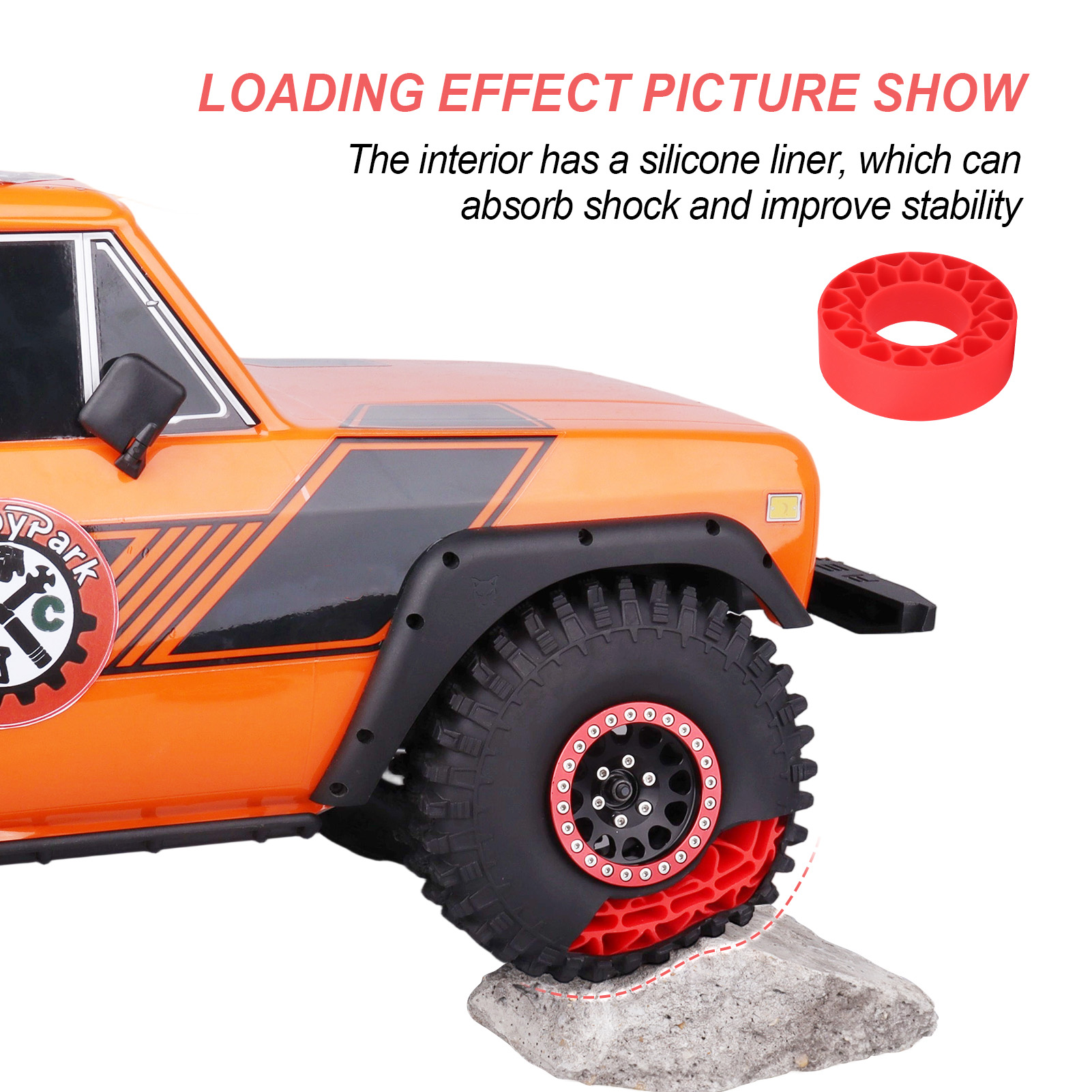 HobbyPark 1.9 シリコンインサート フォームラバ - Tire Insert Foam のレビューと価格