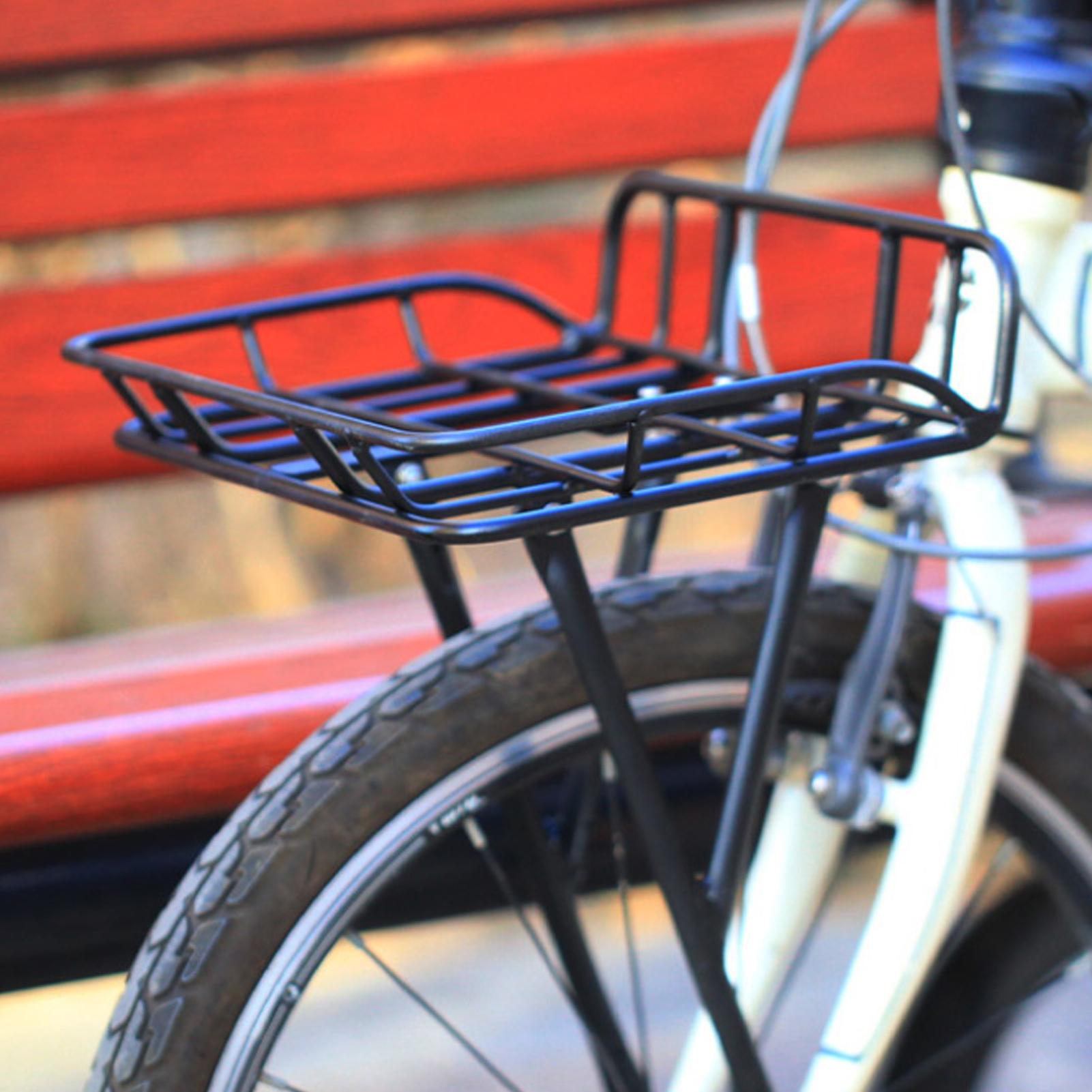 クイックリリース式フロントバイクバスケット 大容量メタルカー - Mountain Biking Stuff のレビューと価格