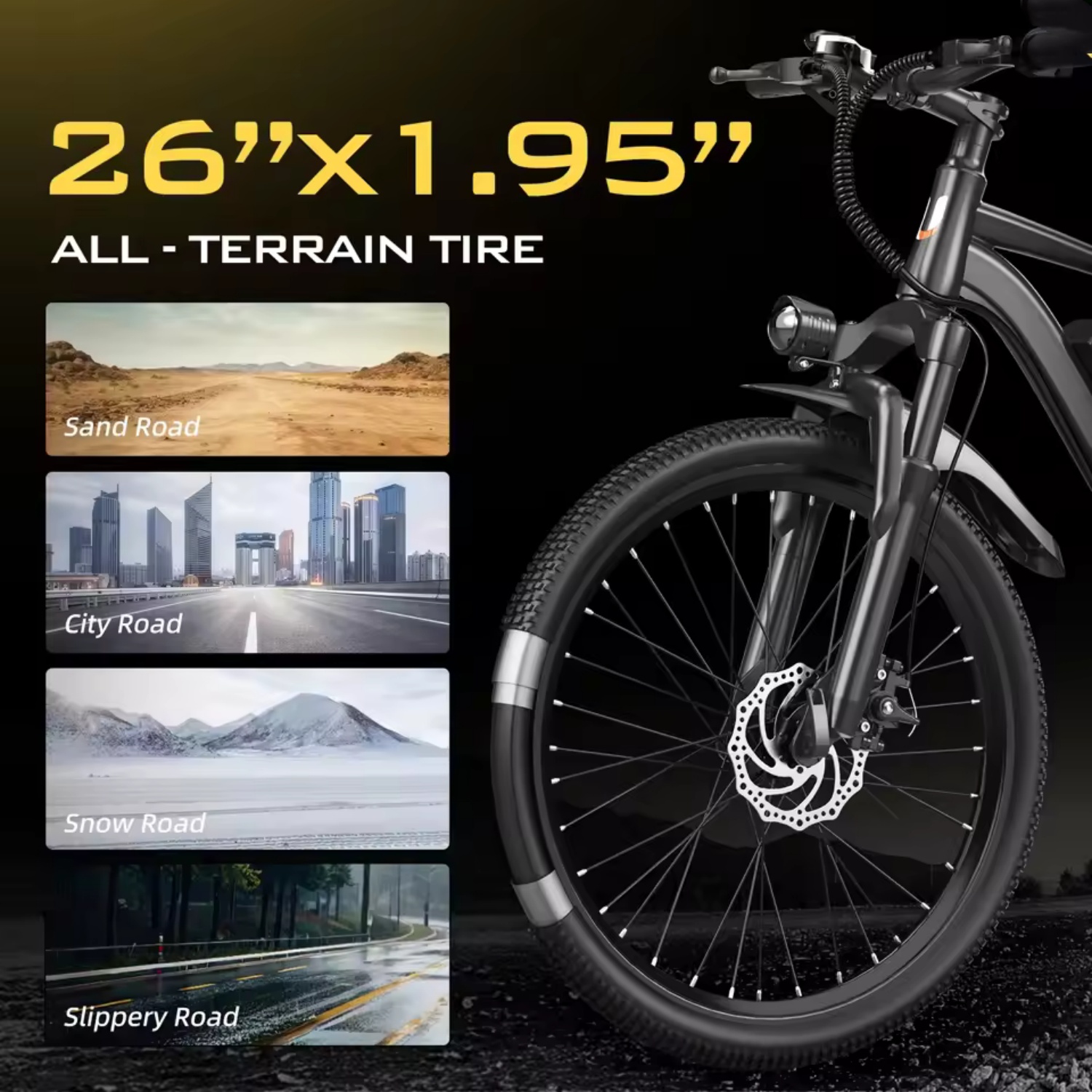 オフロード電動自転車、500Wモーター、ペダルアシスト、フル - Mountain Biking Kit のレビューと価格