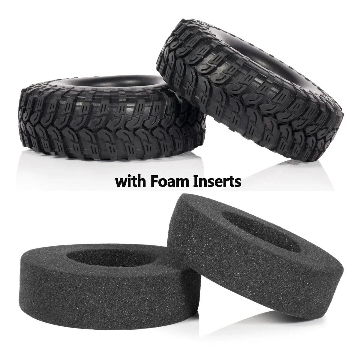 Beadlockホイール用挿入フォーム付きゴムタイヤ、rcク - Tire Insert Foam のレビューと価格