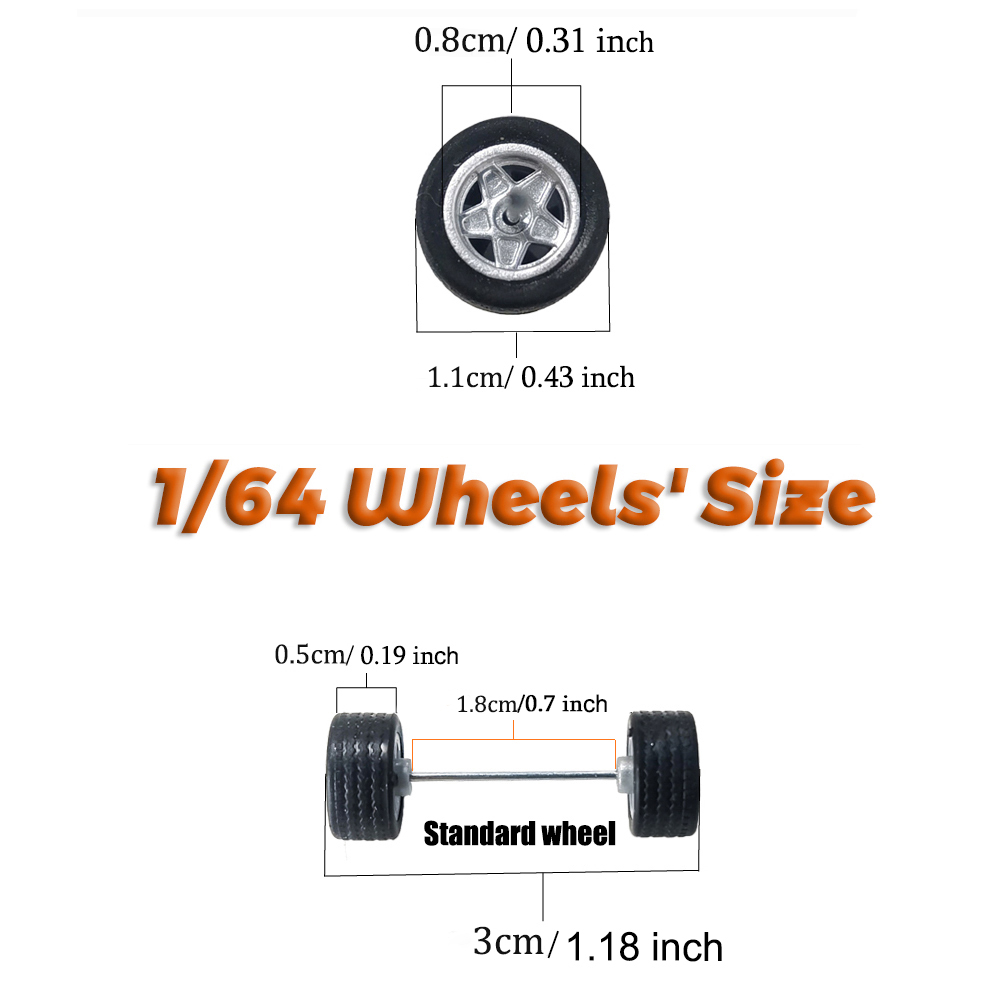 1/64 RLC プレミアムホイール ラバースリックタイヤ付 - Tire Insert Foam のレビューと価格