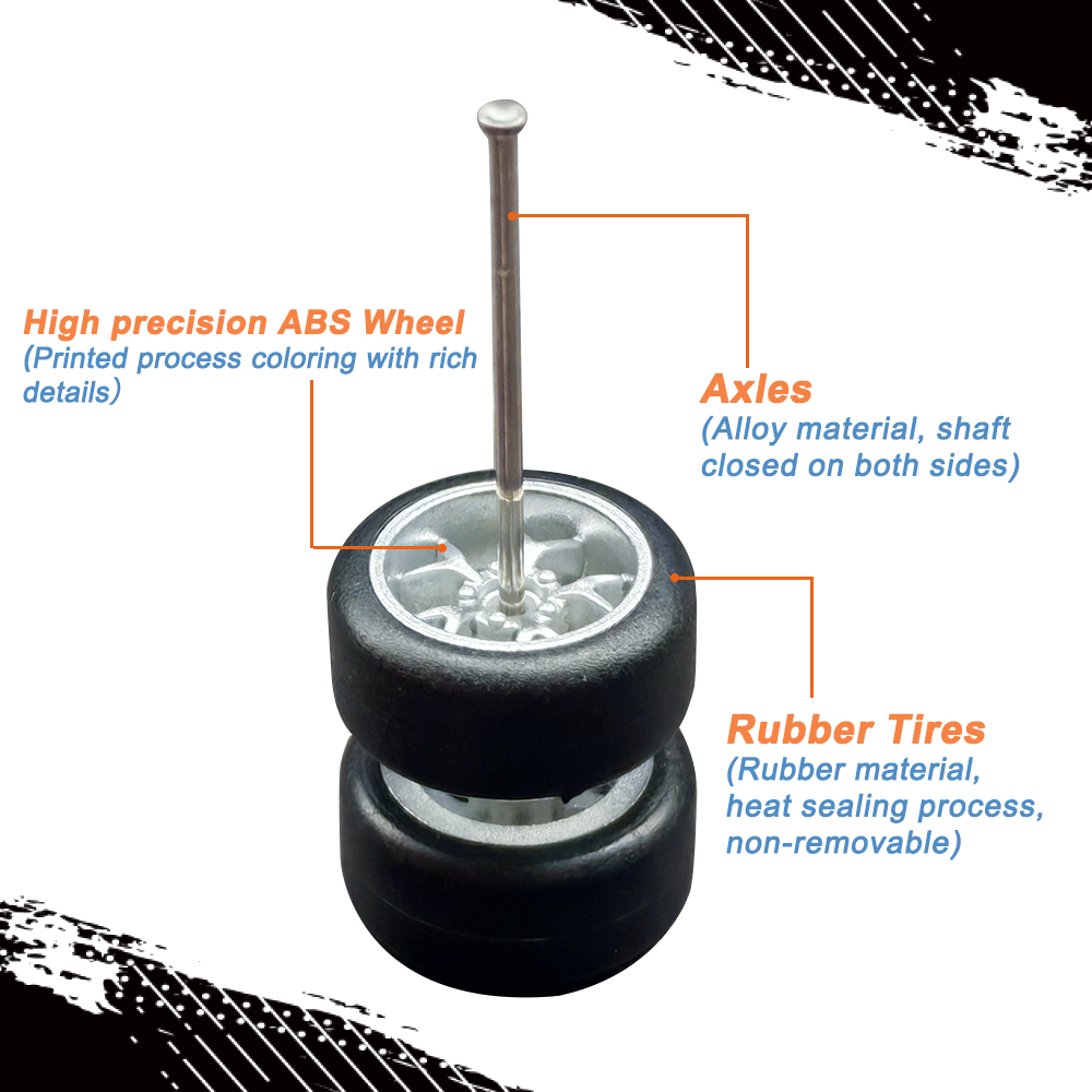 1/64 RLC プレミアムホイール ラバースリックタイヤ付 - Tire Insert Foam のレビューと価格