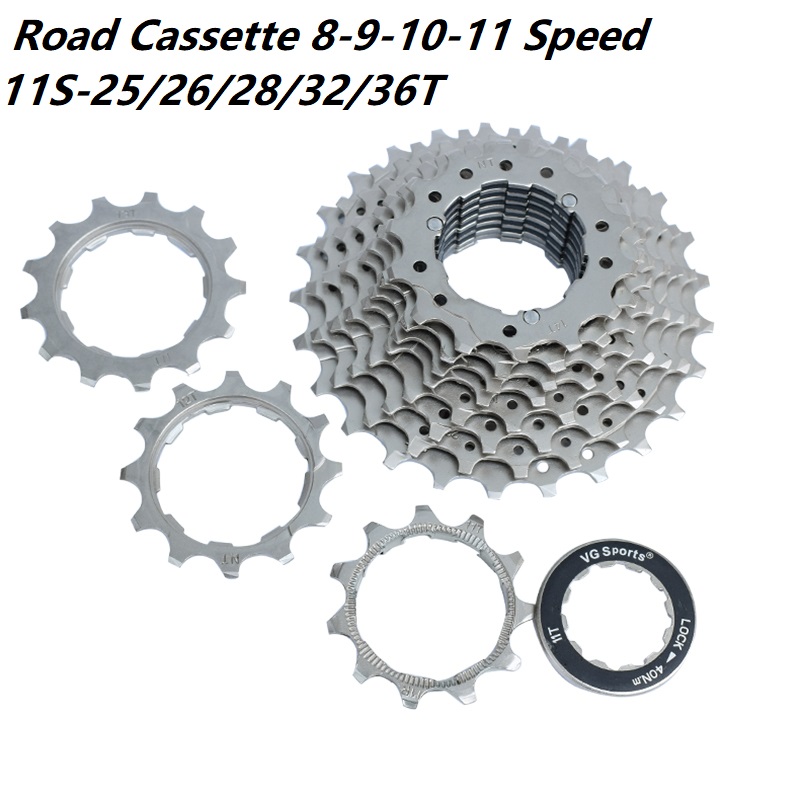 8 9 10 11スピードロードカセット11 s 11-25 - Cassette 11 Speed のレビューと価格