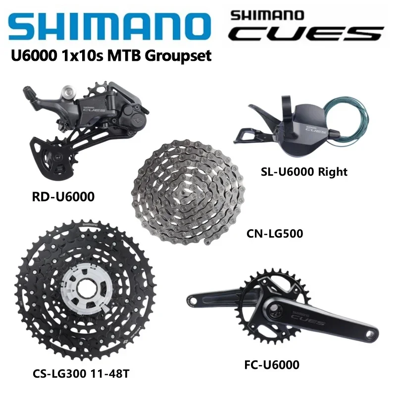 CUES U6000セット SL-U6000 1x10速 右 - Mountain Biking Kit のレビューと価格