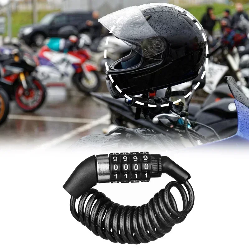 4桁パスワード式盗難防止コンビネーションケーブルバイクロック - Mountain Biking Stuff のレビューと価格