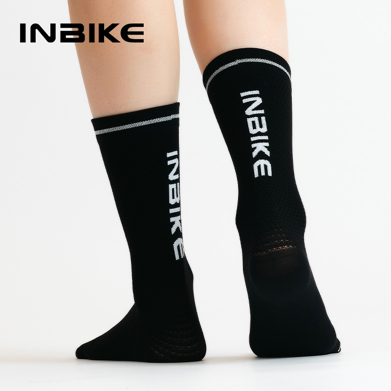 Inbike-メンズサマーサイクリングソックス,コンプレッシ - Mountain Biking Socks のレビューと価格